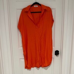 Orange Women's Top